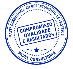 Selo de compromisso institucional da Pavel Consultoria